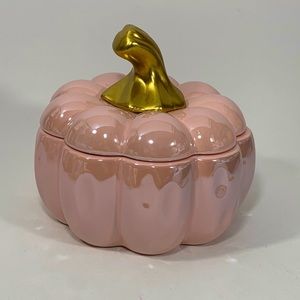 Connection Ceramic Pumpkin Pot With lid